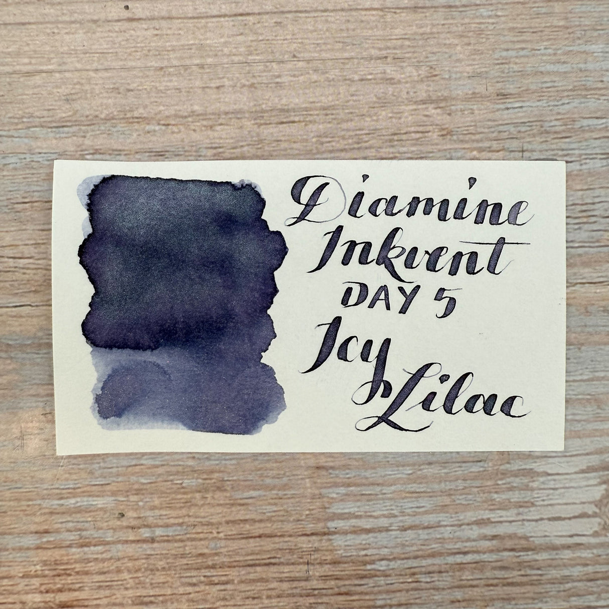 Diamine Inkvent Icy Lilac - 50ml Bottled Ink