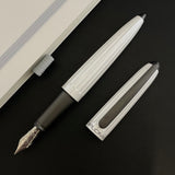 Diplomat Aero Fountain Pen - Lacquered White