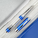 Diplomat Nexus Fountain Pen - Demo Blue/Chrome