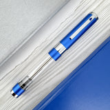 Diplomat Nexus Fountain Pen - Demo Blue/Chrome