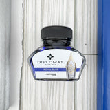 Diplomat Nexus Fountain Pen - Demo Blue/Chrome
