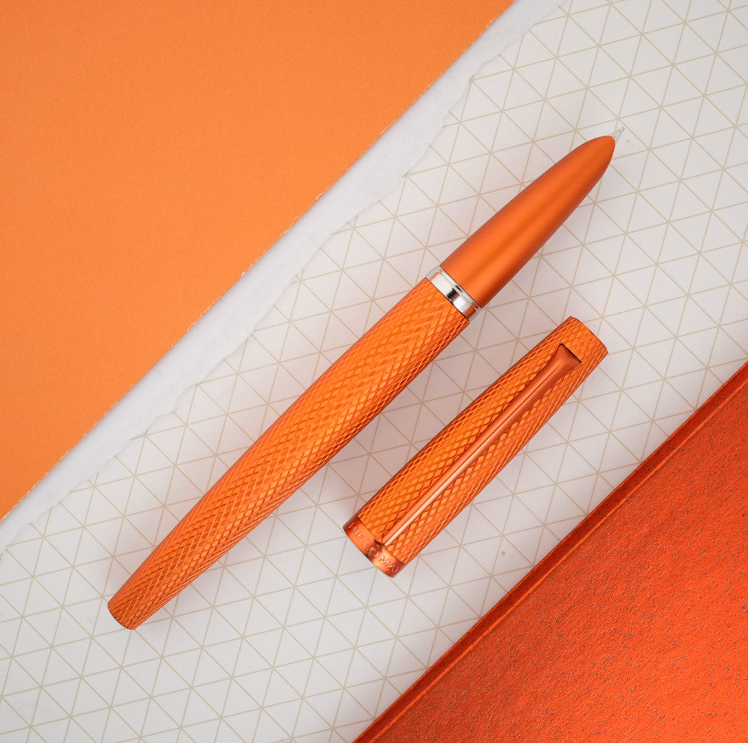 Diplomat Viper Fountain Pen - Orange