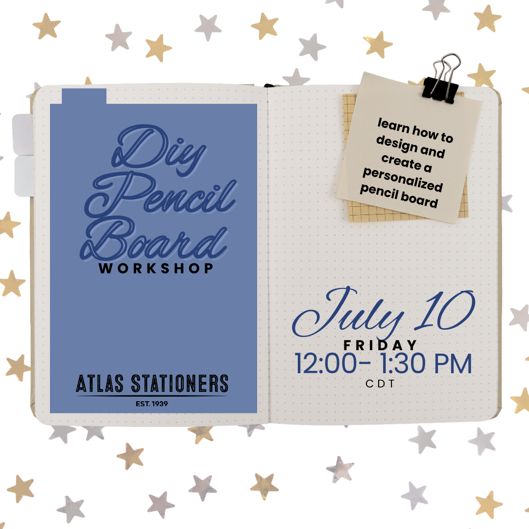Atlas DIY Pencil Board Making Workshop with Annabelle