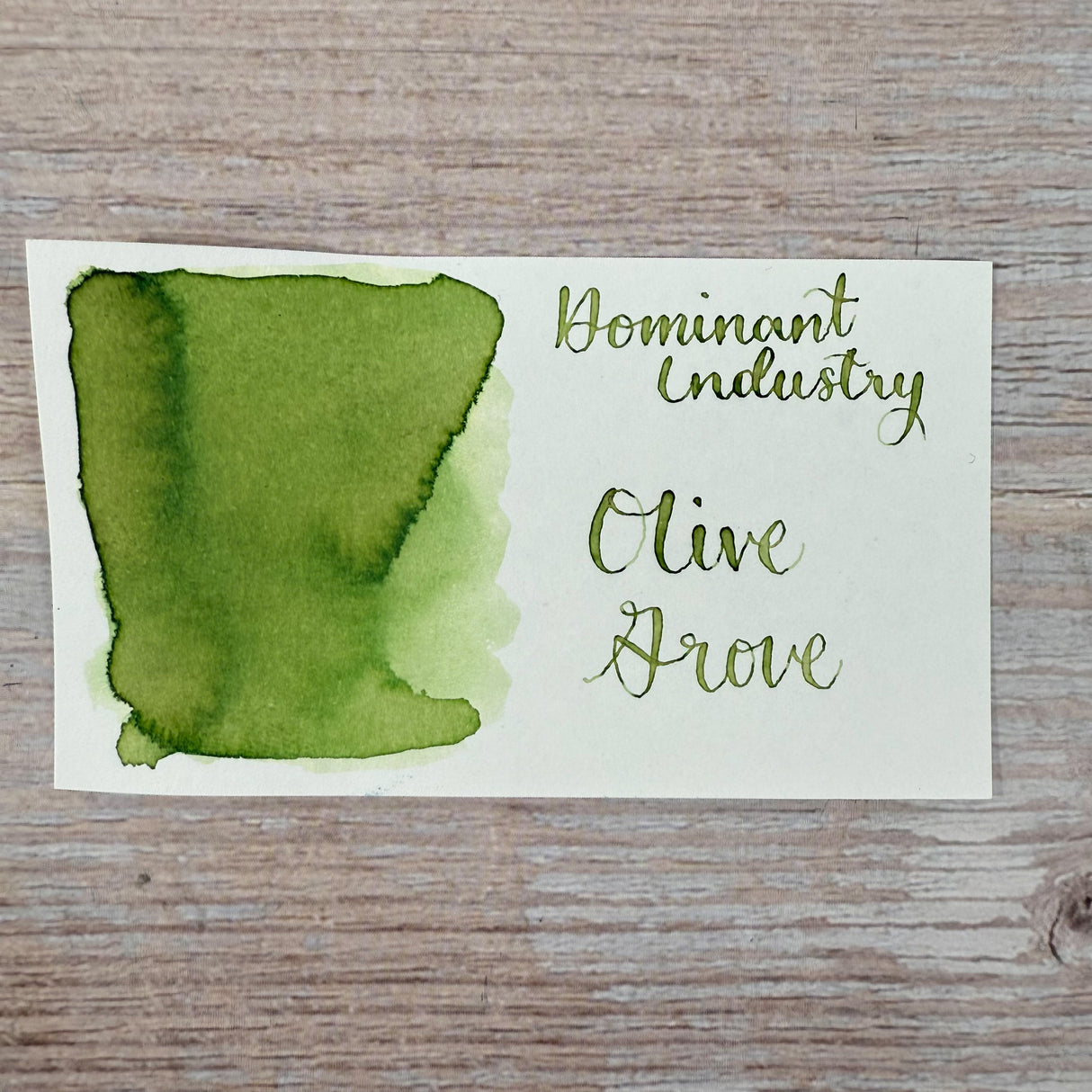 Dominant Industry Olive Grove  - 25ml Bottled Ink
