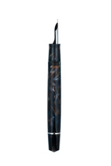 Omas Bologna Galassia Fountain Pen - Silver Trim