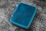 Galen Leather Zipper Pen Case for 14 Kaweco Pens