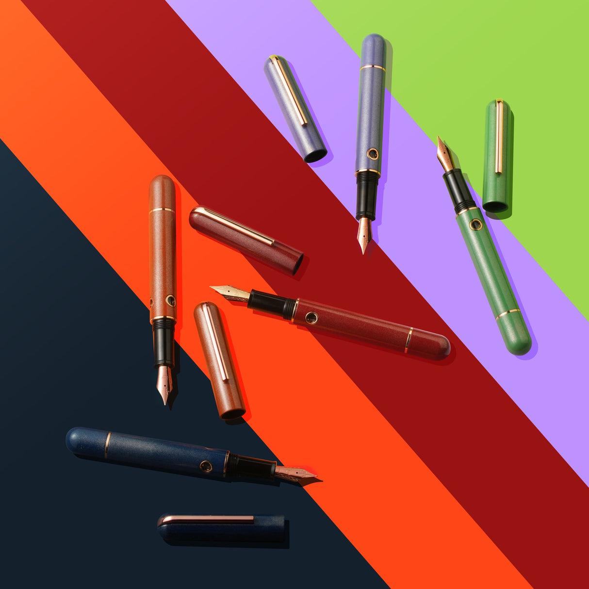 Nahvalur 365 Anniversary Roiro Fountain Pen - Copper