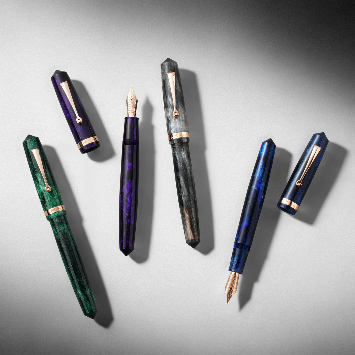 Omas Studio Fountain Pen - Smeraldo Elegante
