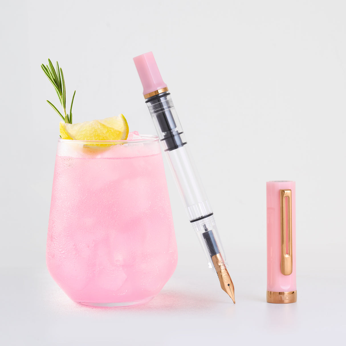 TWSBI Eco Fountain Pen - Pink Lemonade w/ Bronze