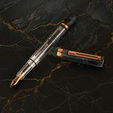 TWSBI Eco Fountain Pen - Black Marble w/Bronze