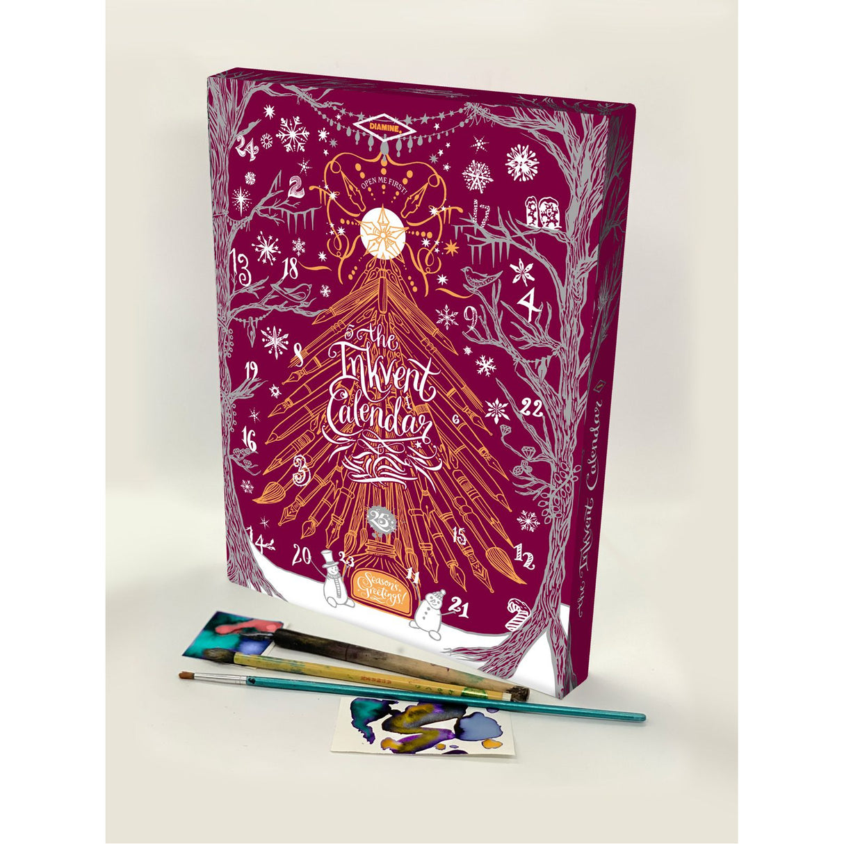 Diamine 2026 Inkvent Calendar - Set of 25 inks