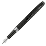 Diplomat Cobra Fountain Pen - Black Guilloche