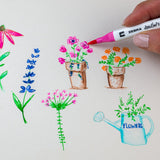 Zebra Doodler'z Dual Brush Pen
