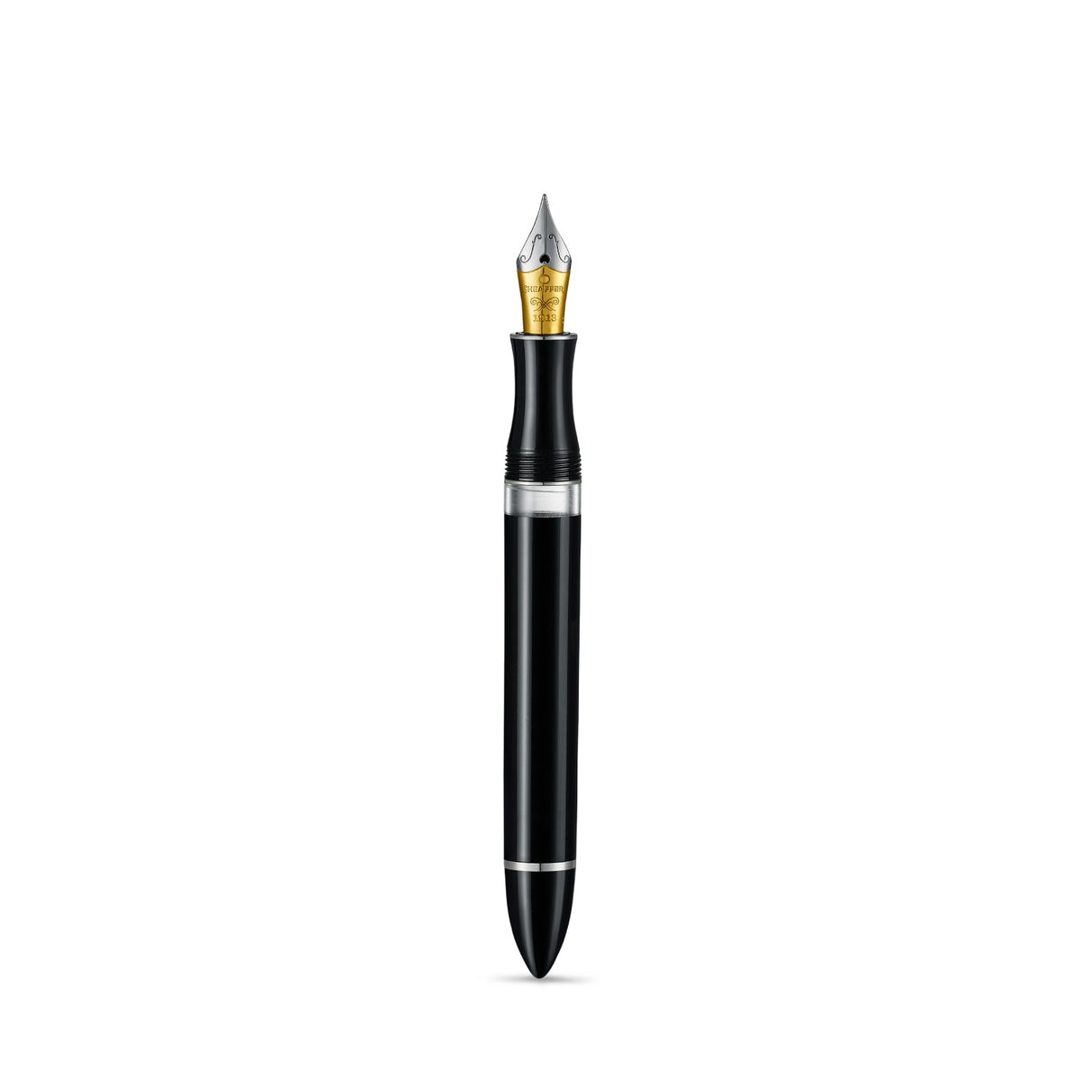 Sheaffer Balance III Fountain Pen - Black w/ Chrome Trim