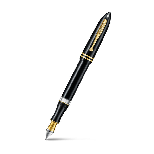 Sheaffer Balance III Fountain Pen - Black w/ Gold Trim