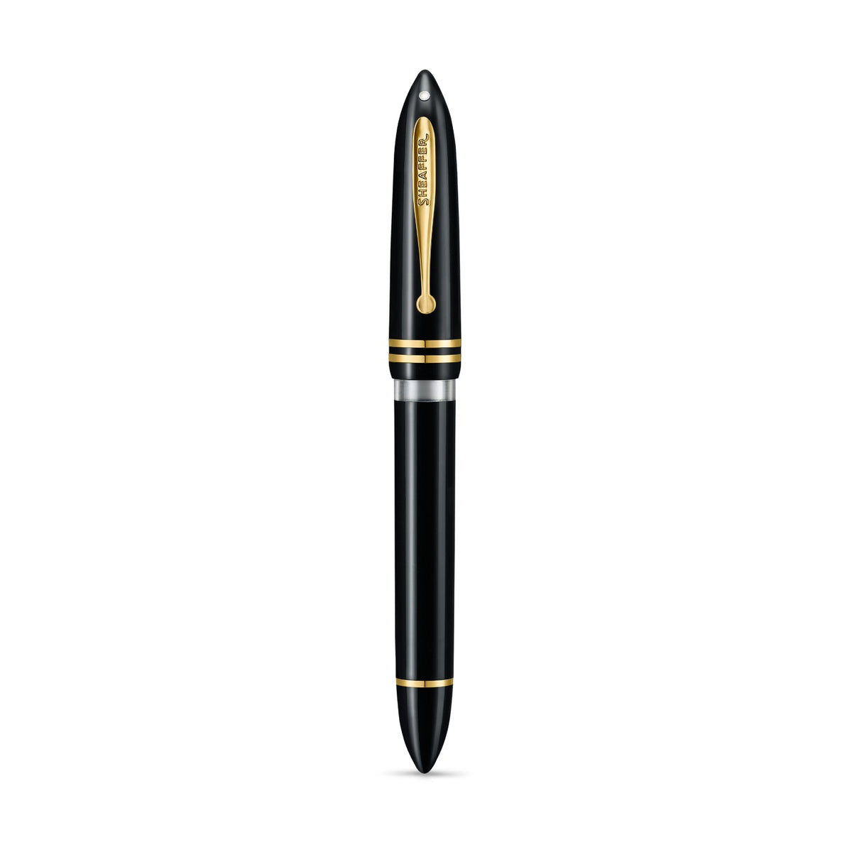 Sheaffer Balance III Fountain Pen - Black w/ Gold Trim