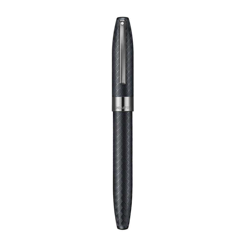 Sheaffer Legacy Chevron Fountain Pen - Matte Black