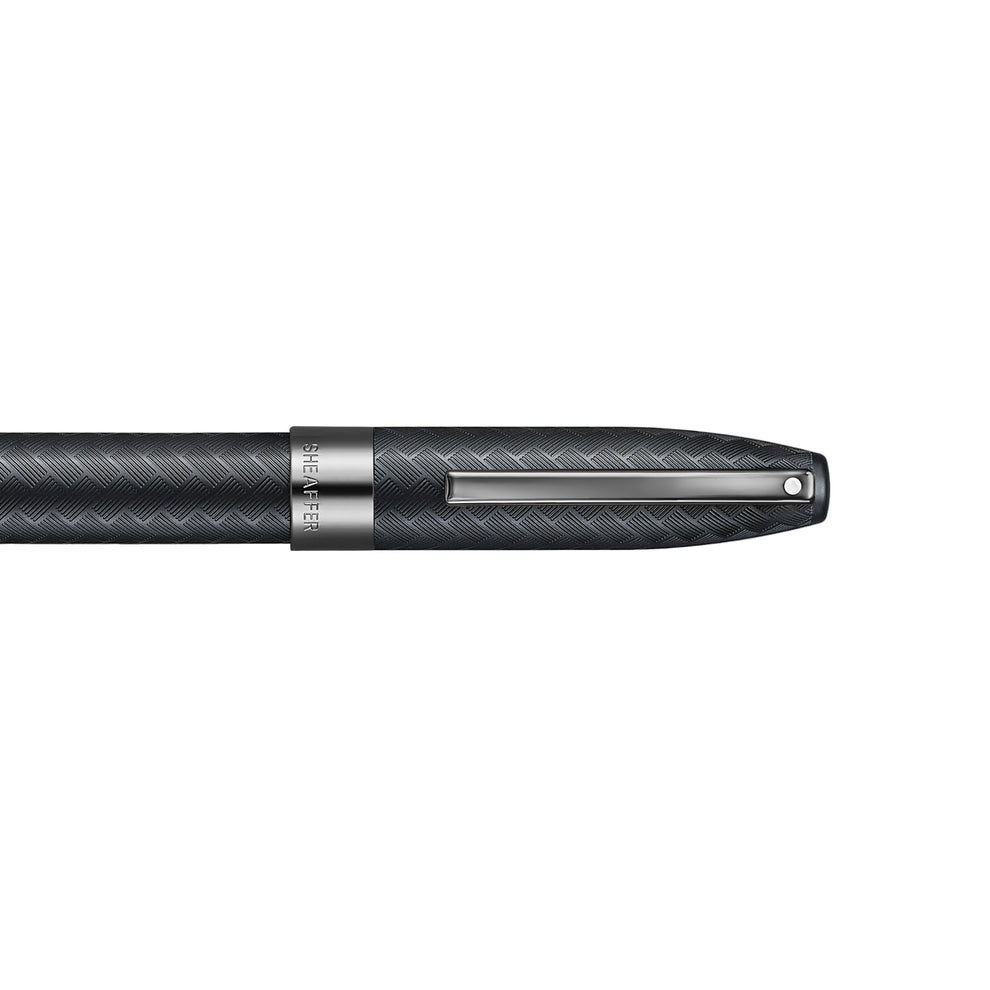 Sheaffer Legacy Chevron Fountain Pen - Matte Black