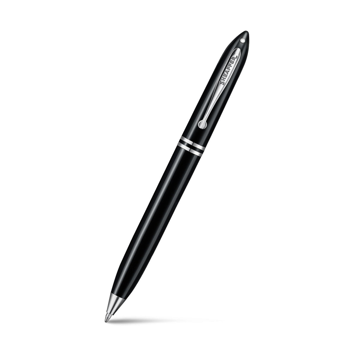 Sheaffer Balance III Ballpoint Pen - Black w/ Chrome Trim