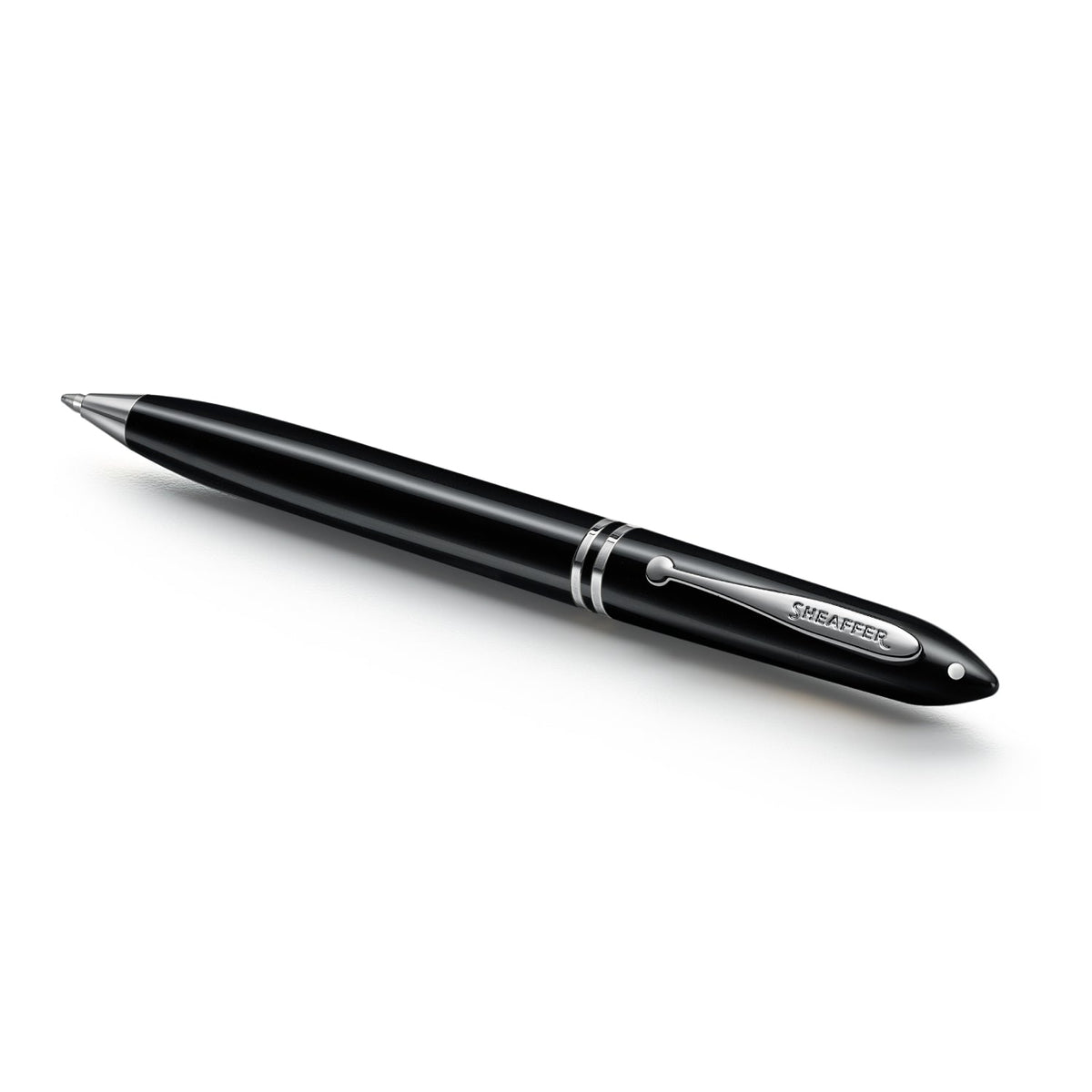 Sheaffer Balance III Ballpoint Pen - Black w/ Chrome Trim