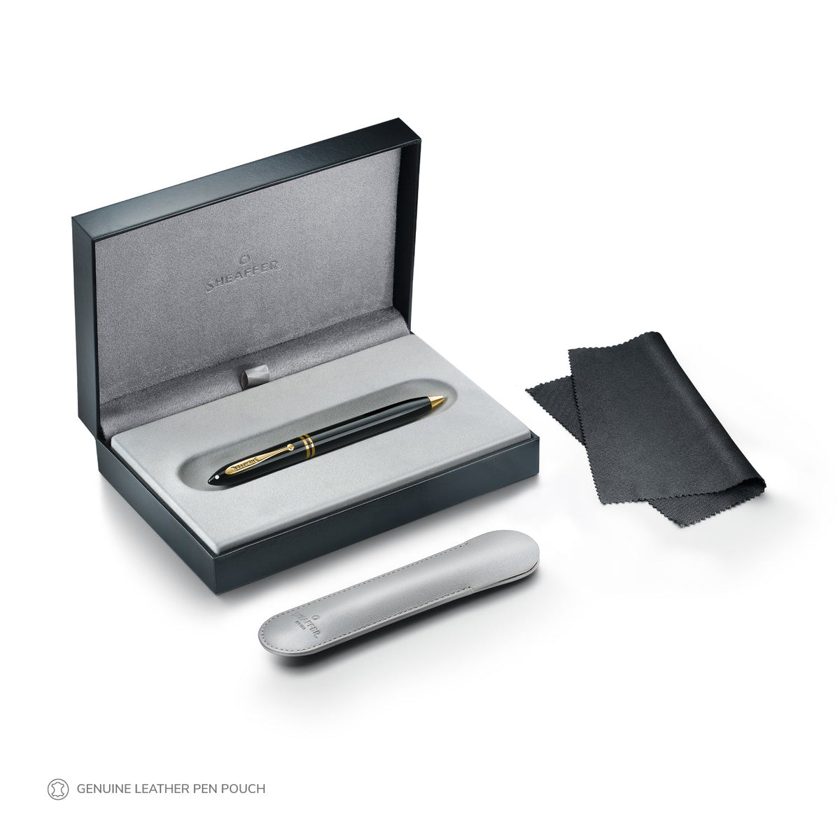 Sheaffer Balance III Ballpoint Pen - Black w/ Gold Trim