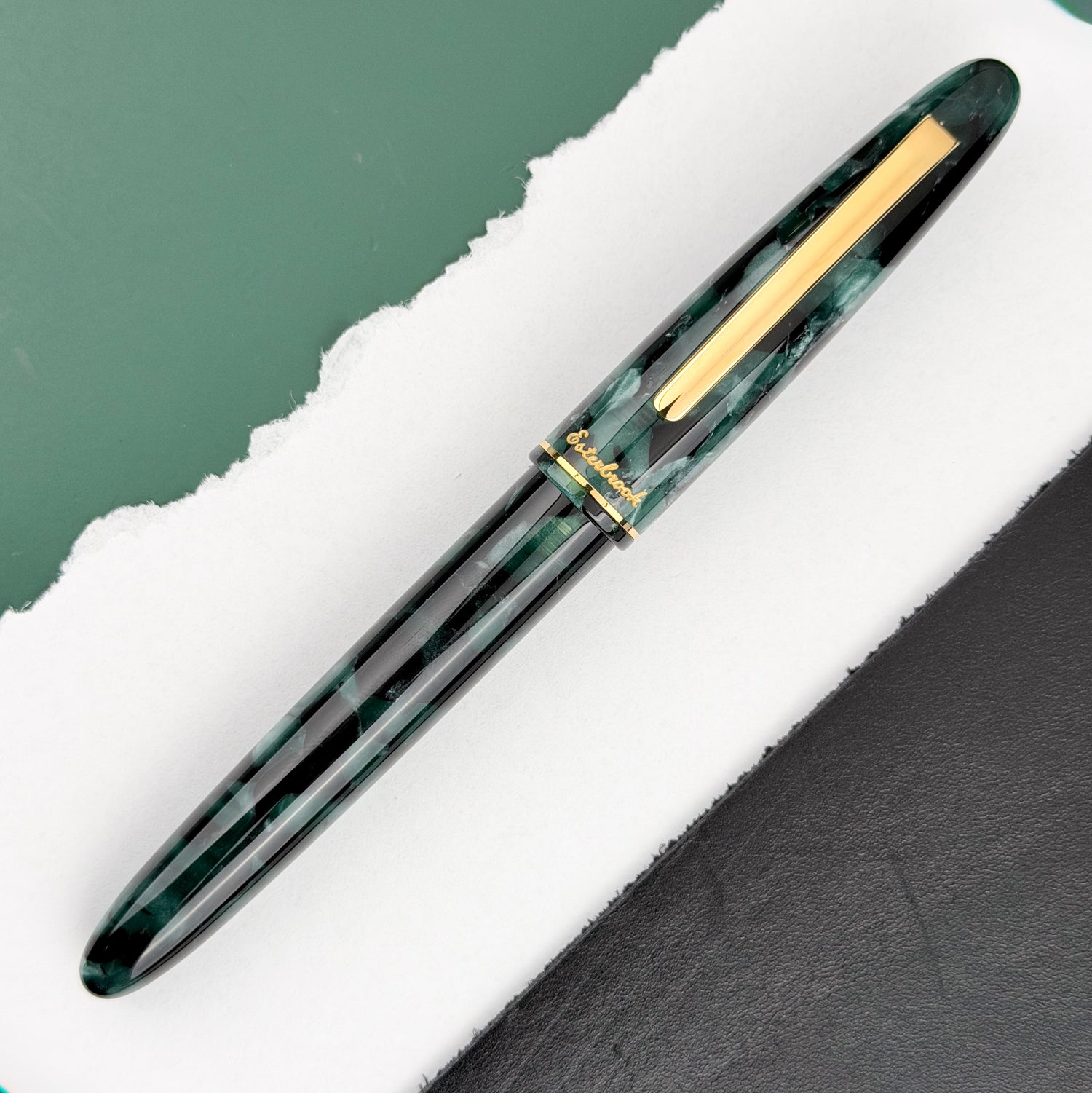 Esterbrook Estie Fountain Pen - Evergreen w/ Gold Trim