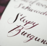 Esterbrook x Sakuradragon Sleepy Burgundy - 30ml Bottled Ink