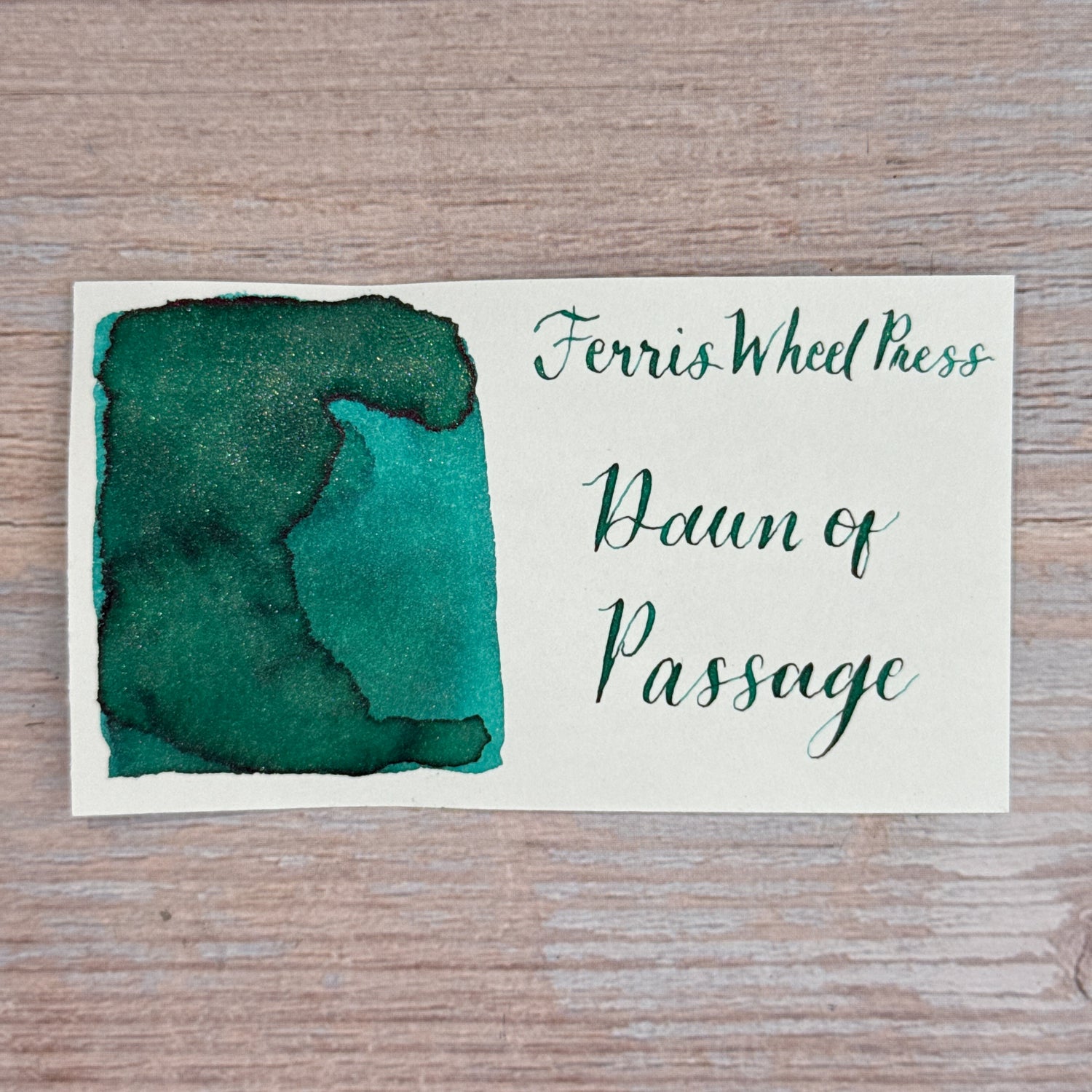Ferris Wheel Press The Book of Knights Series - Dawn of Passage - 20ml Bottled Ink