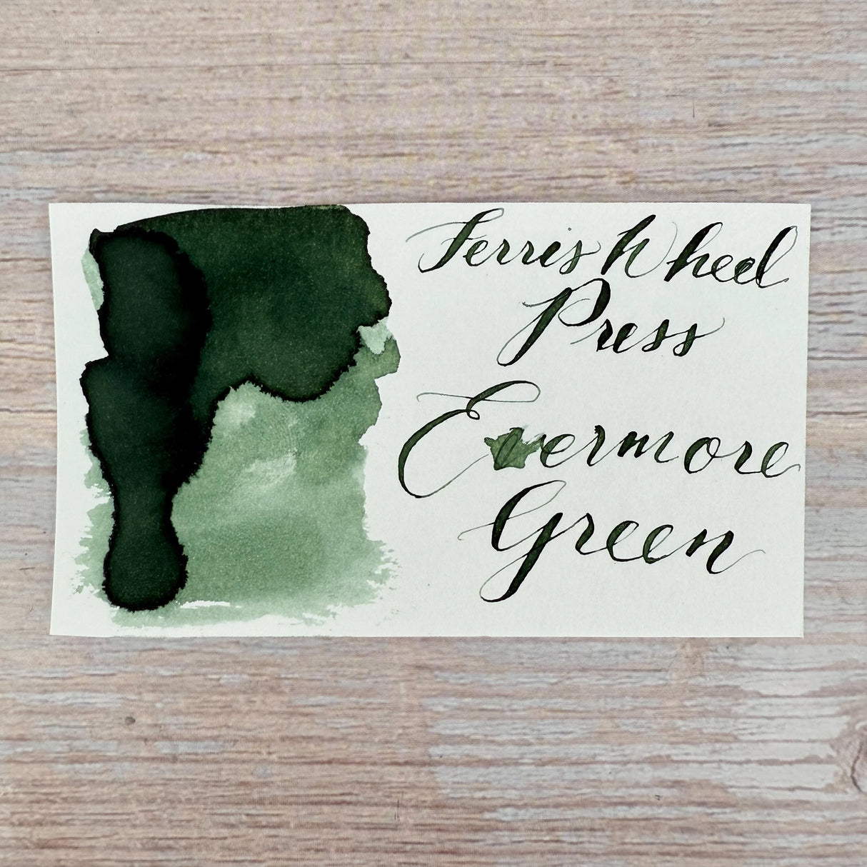 Ferris Wheel Press - Evermore Green - 38ml Bottled Ink