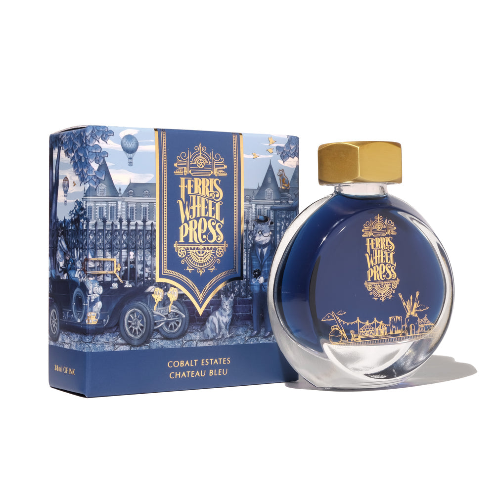 Ferris Wheel Press - Cobalt Estates - 38ml Bottled Ink (Special Edition)