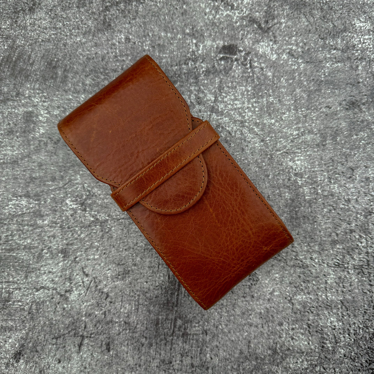 Galen Leather Legacy Collectin TwinFlip Pen Case for 3 Pens