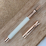 Graf von Faber-Castell Guilloche Fountain Pen - Champagne Blush