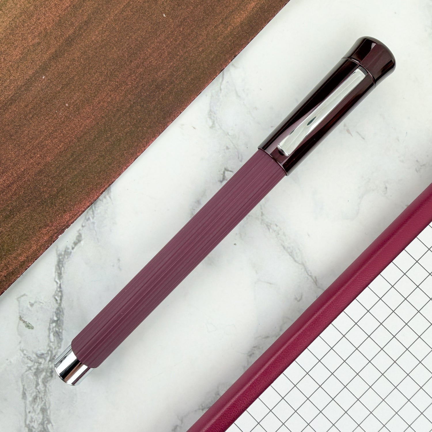 Graf von Faber-Castell Tamitio Fountain Pen - Dark Bordeaux