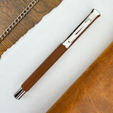 Graf von Faber-Castell Guilloche Fountain Pen - Cognac