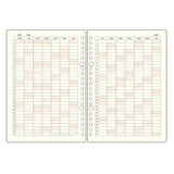 Kleid 2mm Grid Loose Leaf Diary - A5
