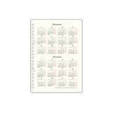Kleid 2mm Grid Loose Leaf Diary - A5