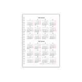 Kleid 2mm Grid Loose Leaf Diary - A5