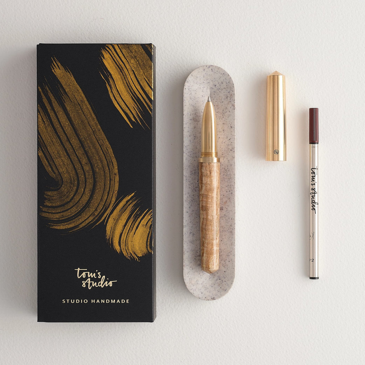 Tom's Studio Studio Handmade Rollerball - Ash