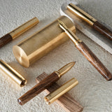 Tom's Studio Studio Handmade Fountain Pen - Walnut
