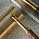 Tom's Studio Studio Handmade Fountain Pen - Walnut