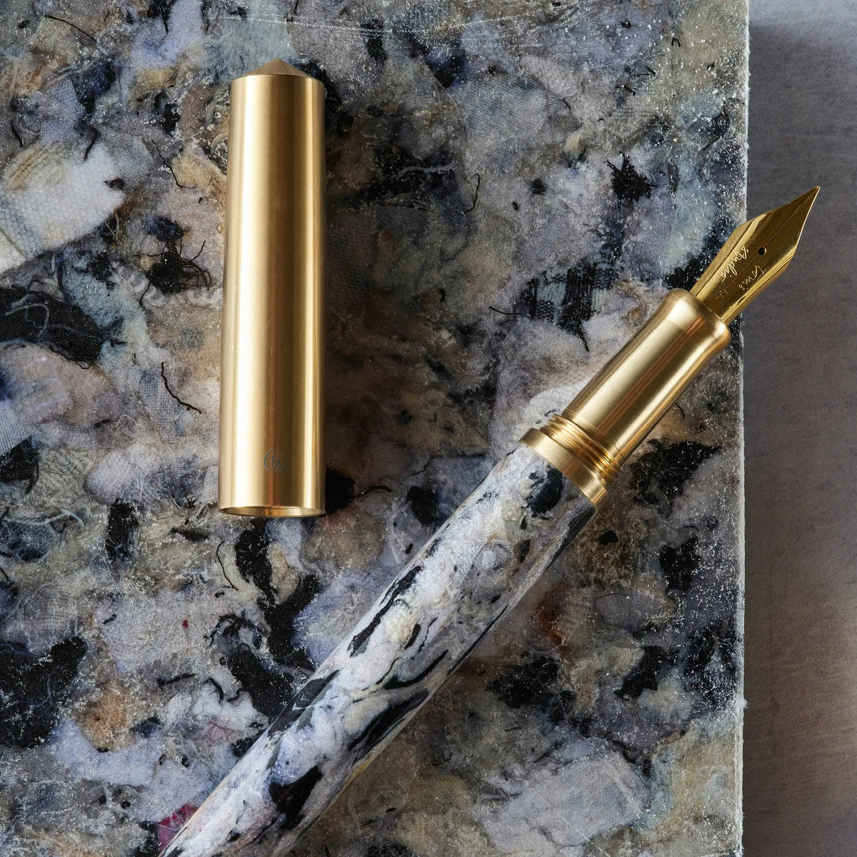 Tom's Studio Studio Handmade Rollerball - Fabreco Monochrome