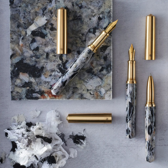 Tom's Studio Studio Handmade Rollerball - Fabreco Monochrome