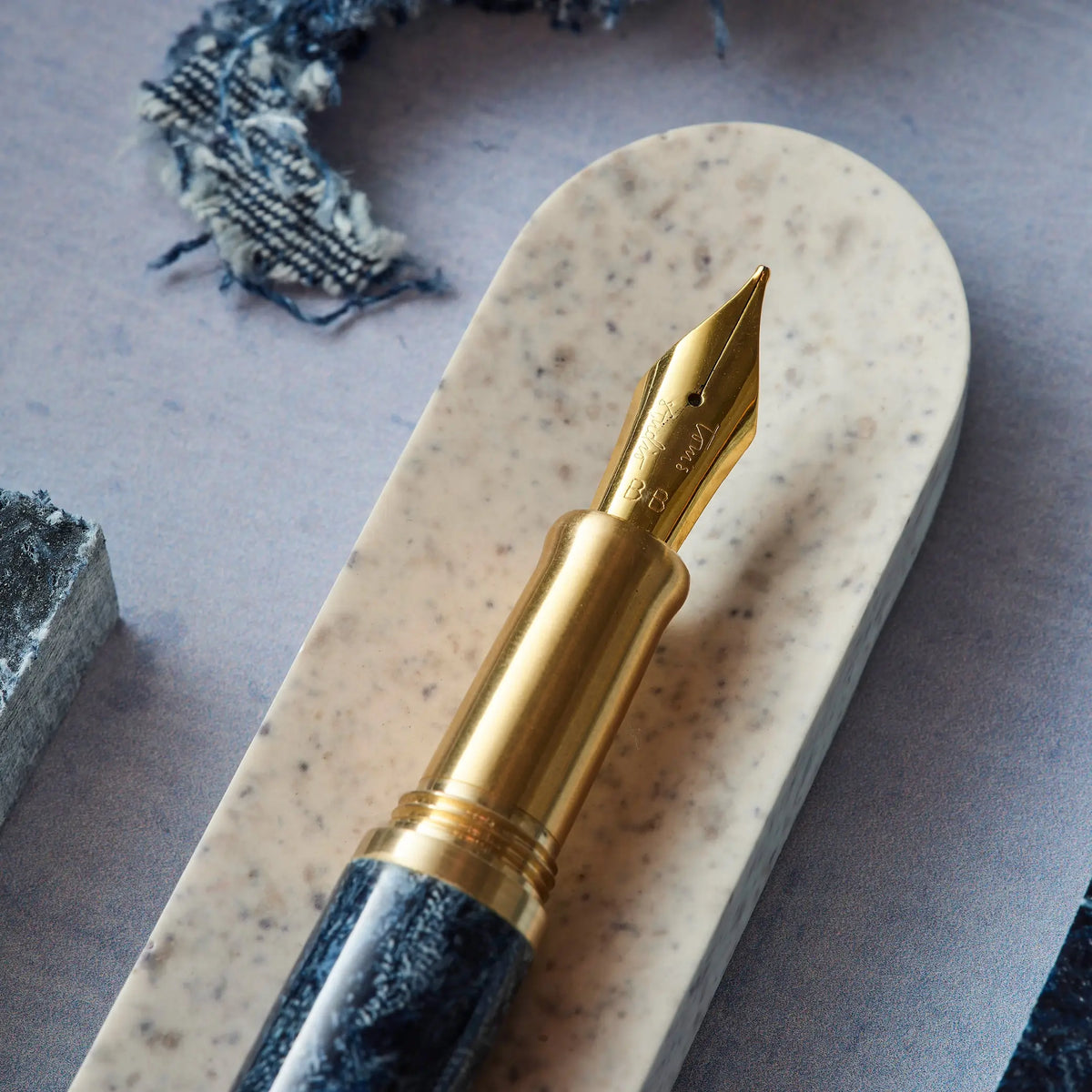 Tom's Studio Studio Handmade Rollerball - Fabreco Blue Denim