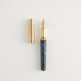 Tom's Studio Studio Handmade Fountain Pen - Fabreco Blue Denim
