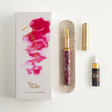 Tom's Studio Studio Handmade Fountain Pen - Fabreco Pink Beach