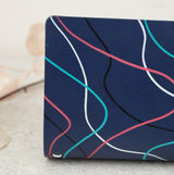 Imperfect Concepts Jasper Leather Notebook - A6 Trifold - Silly String