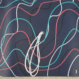 Imperfect Concepts Jasper Leather Notebook - A6 Trifold - Silly String