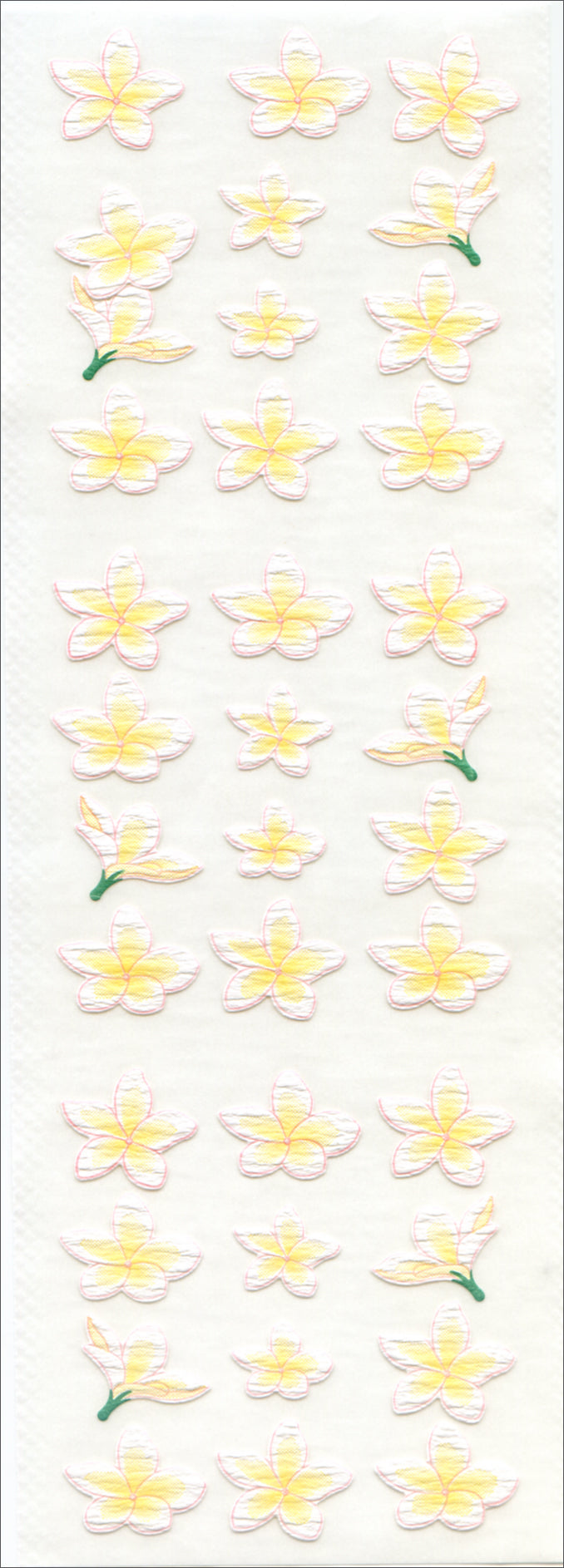Okuyama & Co Washi Stickers - Plumeria