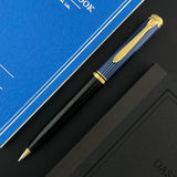 Pelikan Souveran K800 Ballpoint Pen - Black-Blue