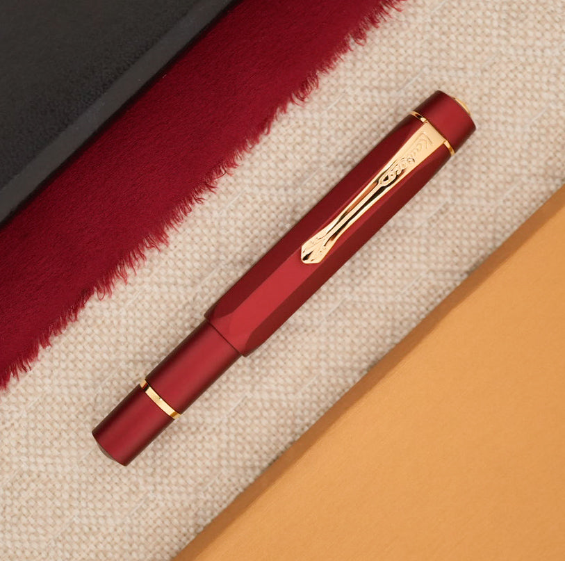 Kaweco Piston AL Sport Fountain Pen - Bordeaux